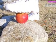 Part2 Fila Destrudor Shoeplay Nylon feet and Crush Trample Trailer Sneaker girl Feet 5/16