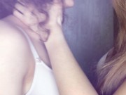 Lesbian girls kissing. ASMR kissing 11/16