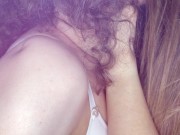 Lesbian girls kissing. ASMR kissing 14/16