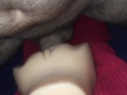 shooting a big creampie in my flesh