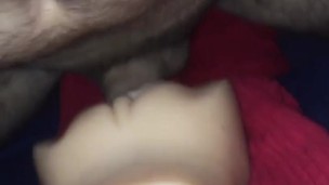 shooting a big creampie in my flesh