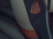 Hot girl in whipped cream and chocolate topping 6/16