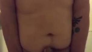 Quick bathtub orgasm (reupload)