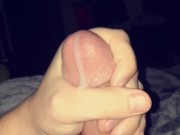 I woke up late for work so I called off and jerked off all day and night