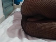 Primeira vez colocando plug anal 10/16