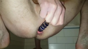 Anal Play with Toy