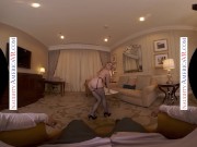 Sexy NaughtyAmerica blondie Hot girl Anna Claire Clouds Plays With You In Virtual Reality 3/16