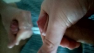 Me masturber devant un mirori