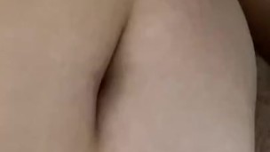 Bella bunny buns solo rides thick bad dragon dildo
