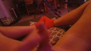 Super horny jerking it