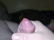 Slow mo cum shot