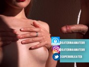 Beautiful Close-Up Blowjob with my GF Red Lips 4K KaterinaAmateur 1/16