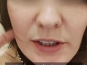 Slave Lika Lax ends holes from the anal plug in the public  and drooling from the mouth 16/16
