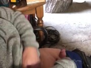 Armenian beats off until huge cumshot