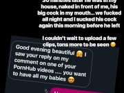 I fucked a fan and let him creampie me with no birth control after sucking his cock 1/16