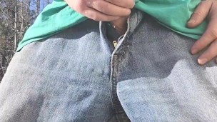 FPOV Long Stroking My Hard Dick Outdoors (TRAILER) 