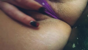 Quick pink pussy rub