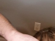 Hot wife gagging on strangers dick 1/16