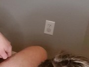 Hot wife gagging on strangers dick 14/16