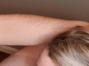 Hot wife gagging on strangers dick 3/16