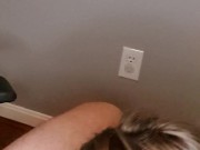 Hot wife gagging on strangers dick 8/16