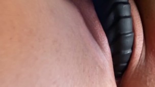 Massive Latina ass bouncing to a big black dildo - loud moaning 