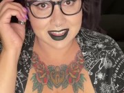 BBW roommate pantyboy sph joi - she catches you wearing her panties, makes you jerk your little dick