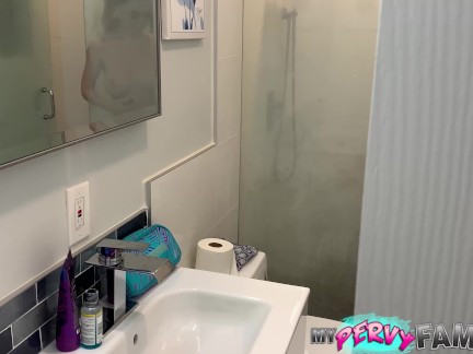 Ginger Stepsister with Huge Tits Likes it Rough