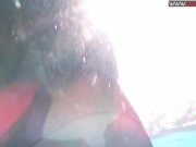 Poolside and underwater erotics of Diana Kalgotkina 3/16