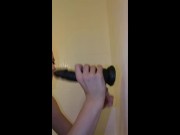 Shower Dildo Fuck Setup 12/16