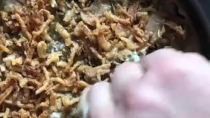 CUM SHOT Green Bean Cockerole