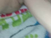 Amy Roze pleasing herself with her 10" dildo