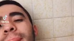  Video for TikTok in the bathroom, my face ,follow me if you want more videos 