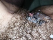 Подборка камшотов за февраль 2021 года волосатой киски. Попробуй не кончить 8/16