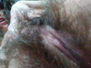 Do you Wanna Fuck me in my Hairiest Sluttiest Fur Burger Pussy Until Sassy Mouth STFUS Fuck yes! 15/16