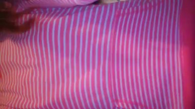 Hairy Pussy Onlyfans Fetish PAWG PinkMoonLust gets Dressed in a Cute Hot Pink Candy Striped Dress Up