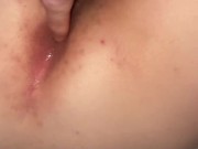 He fingers me and fills me with cum 6/16