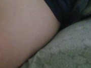 Girlfriend gets cum on her pussy 