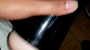 Latin Guy fucks Fleshlight and has Thick Cumshot