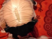 Teen Girlfriend Sucks My Dick - Amateur Female POV Blowjob - MissCreamy 9/16