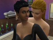 Girls lick each other's pussies. Lesbo porn at wicked whims sims 4 14/16
