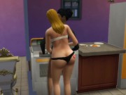 Girls lick each other's pussies. Lesbo porn at wicked whims sims 4 15/16