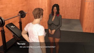 Project Hot Wife - Seeing a work colleague naked at the gym (32)