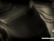 Secretary's Nylon Legs on High Heels Control the Boss's Weakness *4k 16/16