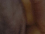 Fucked this bitch doggie style and blew my hot load in her warm pussy. 4/16