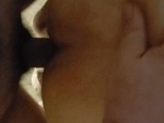 Fucked this bitch doggie style and blew my hot load in her warm pussy. 6/16