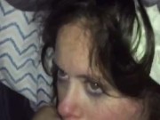 Step sis deep throating my cock with parents in next room 10/16