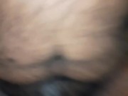 Bbw slut with hairy pussy rides BBC 14/16