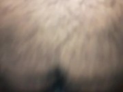 Bbw slut with hairy pussy rides BBC 15/16