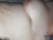 Bbw slut with hairy pussy rides BBC 16/16